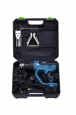 OPALARKA ELEKTRYCZNA 2 BIEGI REGULACJA LCD MOCNA 2200W + 5 DYSZ + SZPACHLA