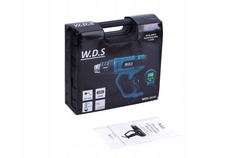 OPALARKA ELEKTRYCZNA 2 BIEGI REGULACJA LCD MOCNA 2200W + 5 DYSZ + SZPACHLA