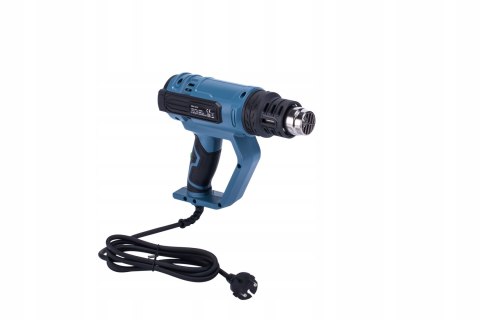 OPALARKA ELEKTRYCZNA 2 BIEGI REGULACJA LCD MOCNA 2200W + 5 DYSZ + SZPACHLA