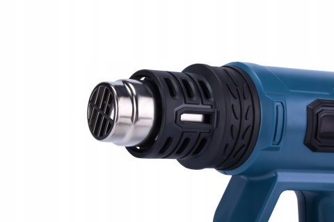 OPALARKA ELEKTRYCZNA 2 BIEGI REGULACJA LCD MOCNA 2200W + 5 DYSZ + SZPACHLA