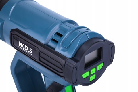 OPALARKA ELEKTRYCZNA 2 BIEGI REGULACJA LCD MOCNA 2200W + 5 DYSZ + SZPACHLA