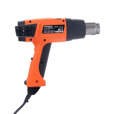 OPALARKA ELEKTRYCZNA Z WYŚWIETLACZEM LCD 230V 2000W 4 DYSZE KD3028