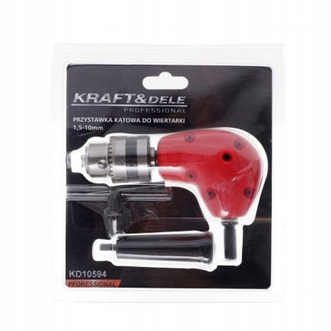 Przystawka Uchwyt do Wiertarki Nasadka Kątowa 90° Stopni Kraft&Dele