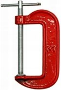 ŚCISK STOLARSKI ŚLUSARSKI METALOWY IMADŁO G-CLAMP 3" 76 X 20 MM KD10178