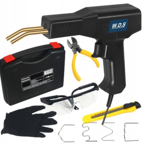SPAWARKA/ ZGRZEWARKA DO PLASTIKU 100W WALIZKA +AKCESORIA W.D.S WDS2213