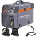 Spawarka inwertorowa Kraft&Dele 40-250A 230V 11,5 kVA 4w1 MIG/MAG MMA TIG