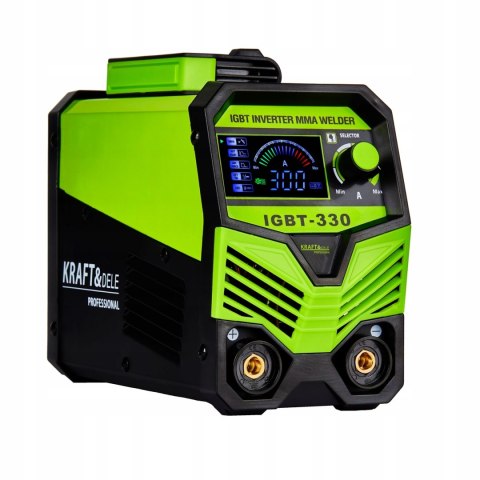 Spawarka inwertorowa MMA IGBT LIFT TIG LCD 4w1 20-330A Kraft&Dele