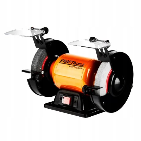 Szlifierka Stołowa 1700W 230V Kamień 2x 150x12,7 mm 2980 RPM Kraft&Dele