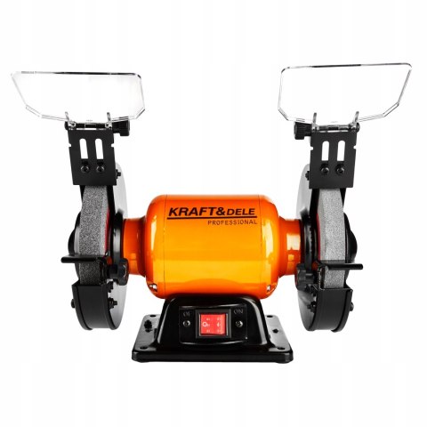 Szlifierka Stołowa 1700W 230V Kamień 2x 150x12,7 mm 2980 RPM Kraft&Dele