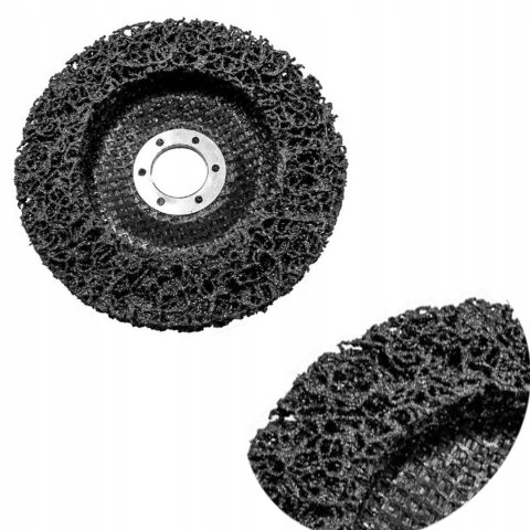 Tarcza ścierna z włókniny włosy murzyna 125mm Krat&Dele