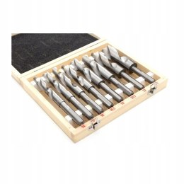 Wiertła Kobaltowe 14-25,5mm 8 sztuk Kraft Dele KD10243