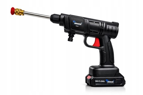 36V MYJKA CIŚNIENIOWA AKUMULATOROWA WALIZKA + 2 AKU MYJKA BEZPRZEWODOWA 5Ah