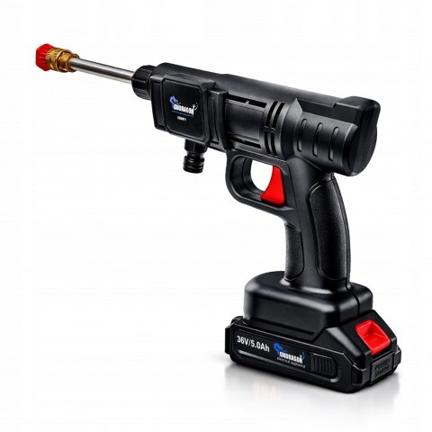 36V MYJKA CIŚNIENIOWA AKUMULATOROWA WALIZKA + 2 AKU MYJKA BEZPRZEWODOWA 5Ah