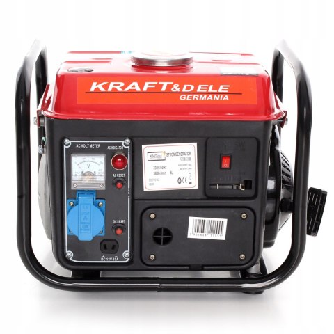 Agregat prądotwórczy przenośny jednofazowy Kraft&Dele 1200 W benzyna