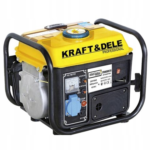 Agregat prądotwórczy przenośny jednofazowy Kraft&Dele 1200W 12/230V KD109Z