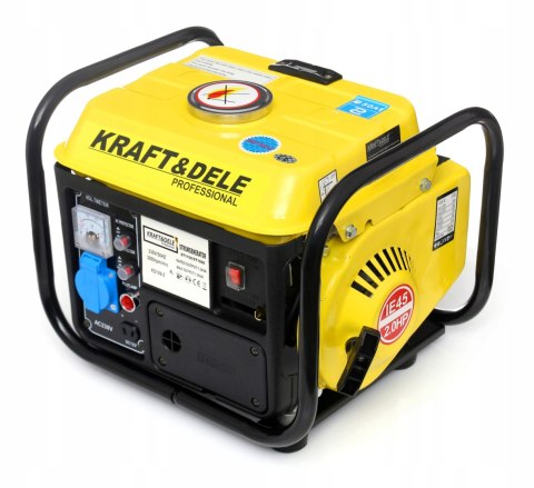 Agregat prądotwórczy przenośny jednofazowy Kraft&Dele 1200W 12/230V KD109Z