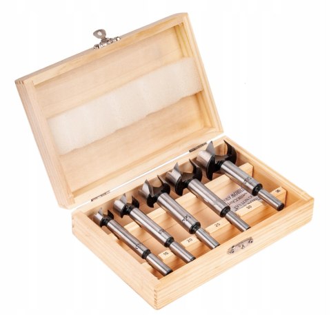 Frezy w zestawie Falon-Tech do drewna HCS 15-35 mm 5 szt.