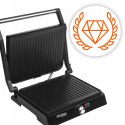 GRILL OPIEKACZ TOSTER ELEKTRYCZNY DO KANAPEK PANINI ROZKŁADANY DUŻY 2400W