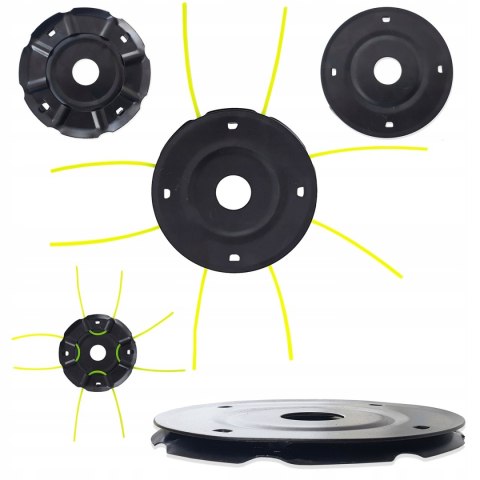 KOSA SPALINOWA 7KM PODKASZARKA KOSIARKA MOC +TARCZA +GŁOWICA +SZELKI +ŻYŁKA