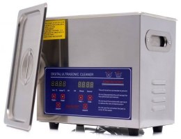 MYJKA ULTRADŹWIĘKOWA MYCIA CZĘŚCI 3,2l STERYLIZATOR KOSMETYCZNY KOSZ KD448