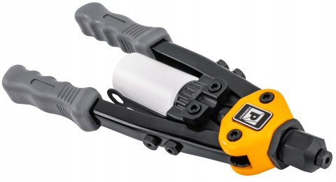 NITOWNICA RĘCZNA DŹWIGNIOWA NOŻYCOWA DO NITÓW ZRYWALNYCH 3,2-6,4MM POJEMNIK