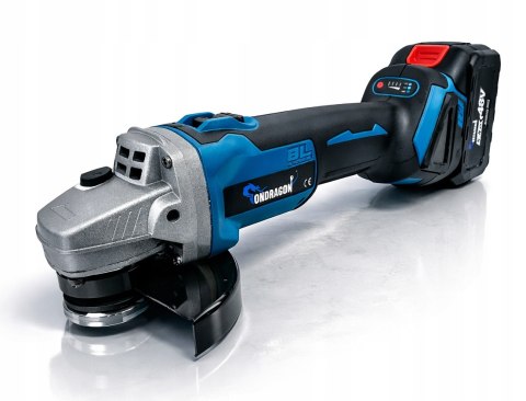 OD SZLIFIERKA KĄTOWA AKUMULATOROWA GUMÓWKA KĄTÓWKA 2XAKU 48V 2x BATERIA PRO