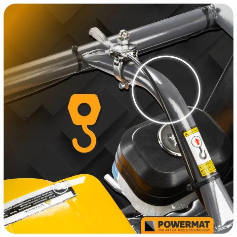 Piła jezdna spalinowe dla budowlańców, do betonu Powermat 18,5 mm