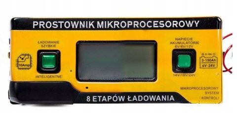 Prostownik MIKROPROCESOROWY 6V 24V Akumulatorowy