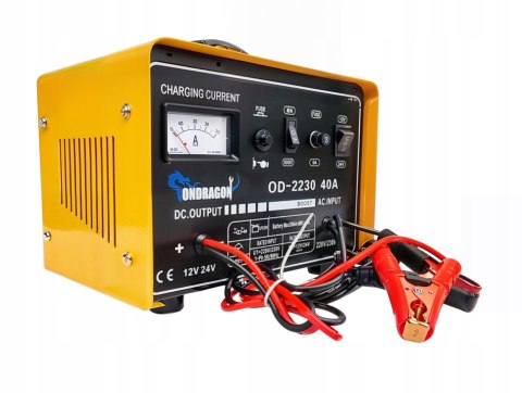 Prostownik Ondragon 40A 12/24V z funkcją rozruchu