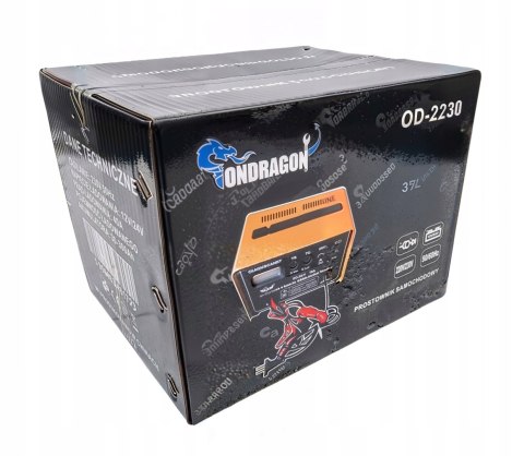 Prostownik Ondragon 40A 12/24V z funkcją rozruchu