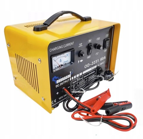 Prostownik Ondragon 40A 12/24V z funkcją rozruchu