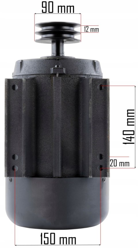 SILNIK DO KOMPRESORA OLEJOWEGO PM-KO-100T-230V 150T 2800RPM 650L/min 4KM