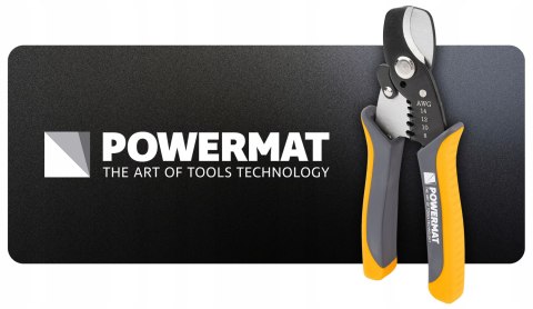 SZCZYPCE DO CIĘCIA I ŚCIĄGANIA IZOLACJI Z PRZEWODÓW 170 MM 8-14 AWG 8,4MM²