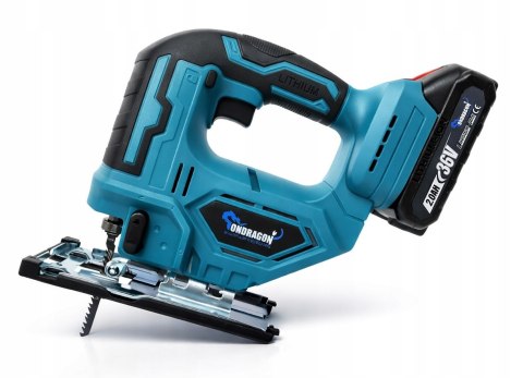 WYRZYNARKA DO DREWNA AKUMULATOROWA DO STALI 36V 2Ah BRZESZCZOT ONDRAGON MOC