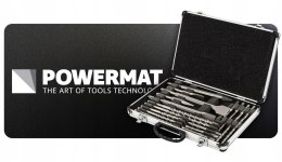 ZESTAW WIERTEŁ I DŁUT SDS PLUS WYTRZYMAŁE 17 SZT DO WIERCENIA KUCIA BETONU