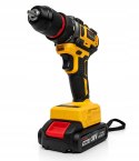 36V WIERTARKO WKRĘTARKA AKUMULATOROWA BEZSZCZOTKOWA UDAROWA LED 2xAKU mocna