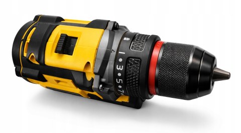 36V WIERTARKO WKRĘTARKA AKUMULATOROWA BEZSZCZOTKOWA UDAROWA LED 2xAKU mocna