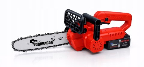 BEZSZCZOTKOWA PIŁA ŁAŃCUCHOWA PILARKA AKUMULATOROWA 12" 48V 2x AKU PRO