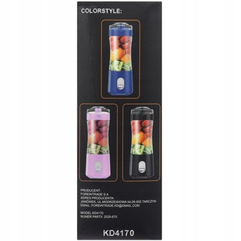 Blender kielichowy Kraft&Dele KD4170 0 W czarny