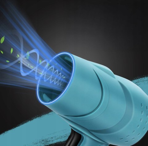 Dmuchawa akumulatorowa poręczna 400W 2 x AKU ręczna do liści kurzu śniegu