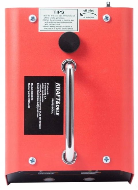 GENERATOR DYMU DO SPRAWDZENIA SZCZELNOŚĆ I UKŁADÓW 12V 20l/min 30ml