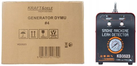 GENERATOR DYMU DO SPRAWDZENIA SZCZELNOŚĆ I UKŁADÓW 12V 20l/min 30ml