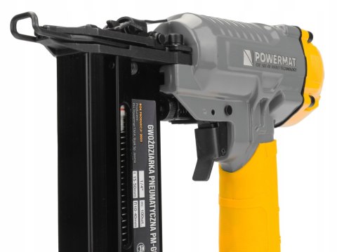 Gwoździarka pneumatyczna Powermat PM-GP-100T, max. długość 50 mm, walizka