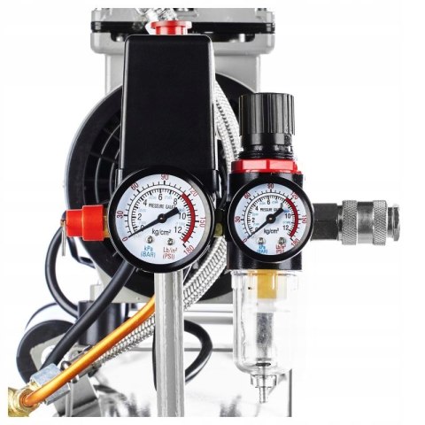 KOMPRESOR 50L CICHY BEZOLEJOWY SPREŻARKA POWIETRZA CIŚNIENIE 290/min KD1396