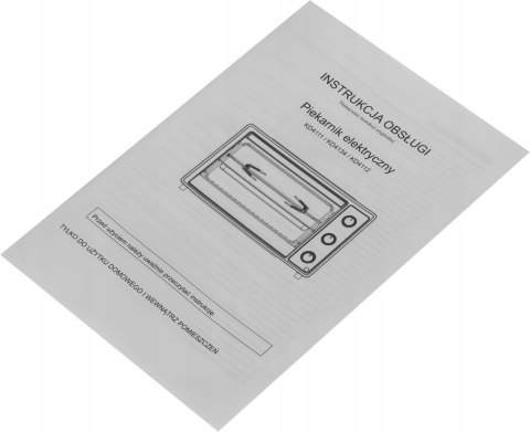 KUCHENKA ELEKTRYCZNA 30L 1650W FUNKCJA ROŻNA+AKCESORIA