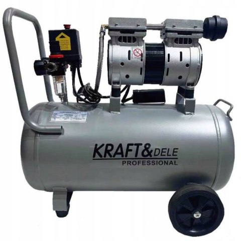 Kompresor bezolejowy Kraft&Dele KD1396 50 l 8 bar