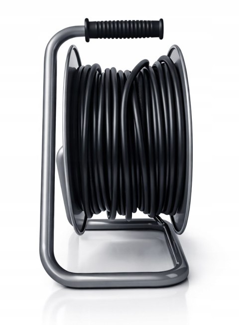 M PRZEDŁUŻACZ BĘBNOWY BUDOWLANY OGRODOWY 50M 3x2,5 KABEL NA BĘBNIE METALOWY