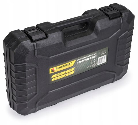 Młot wyburzeniowy Powermat PM-MWB-2800 15 J 2800 W