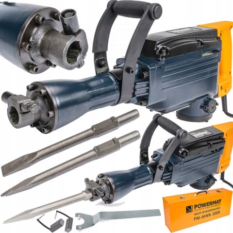 Młot wyburzeniowy Powermat PM-MWB-3000 45 J 3000 W