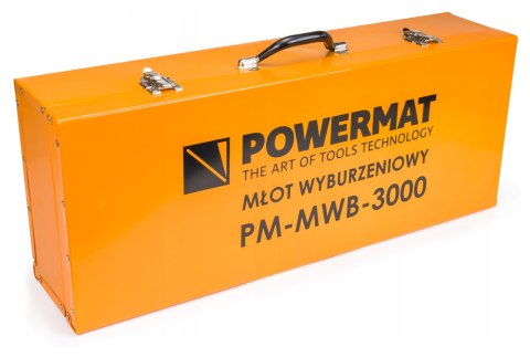 Młot wyburzeniowy Powermat PM-MWB-3000 45 J 3000 W